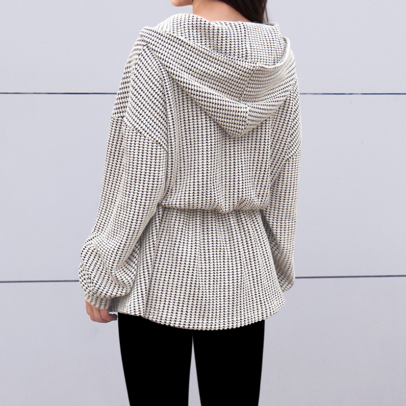 Wholesale Custom Cropped Top Hoodies for Women Plain Canvas Hooded Collar for Summer and Autumn Seasons