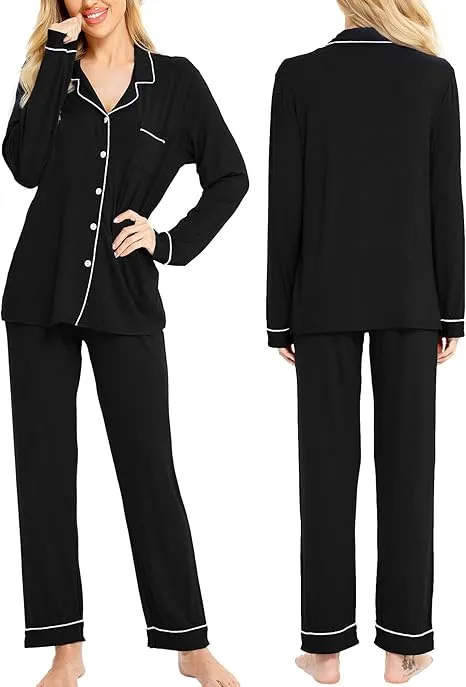 Women Soft Nightwear Pajamas Set