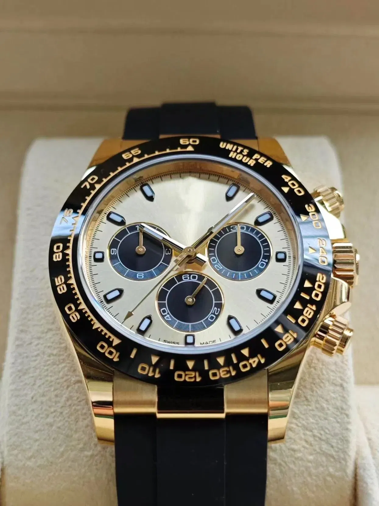 Men's Watch, Equipped with Dandong 3285 Movement, Sapphire Crystal Mirror, and Incorporating Space Mechanical Design Elements.