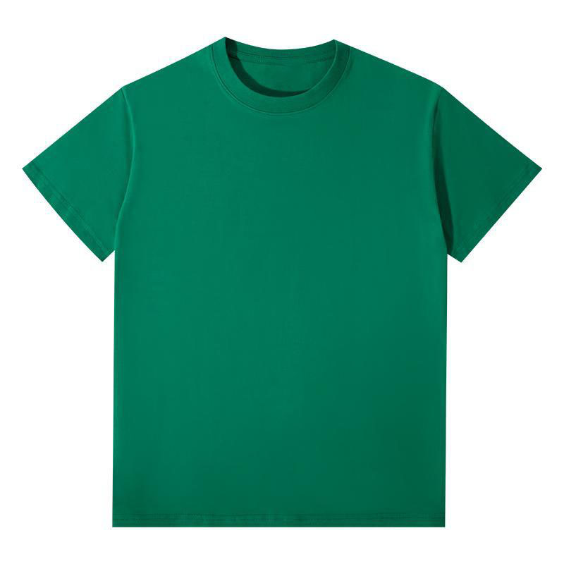 Bangladesh China Factory Price Custom Logo Embroidery Crew Neck Cotton Men's And women's Short-sleeved Work Uniforms T-shirts