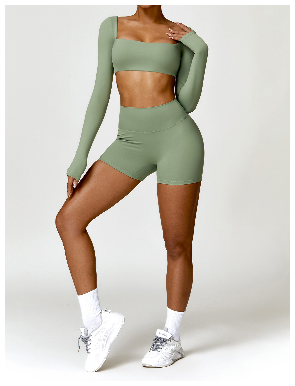 Stretch Running Leggings set
