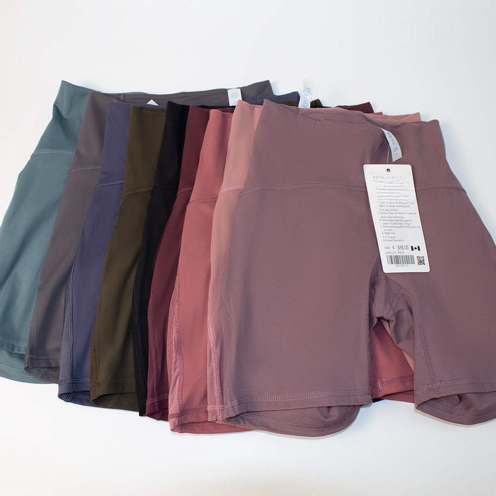 4 Inch Solid 2026 Athletic Women's High Waist Tummy Control Butt Lifting Soft Elastic Four-Way Stretch Shorts Wholesale