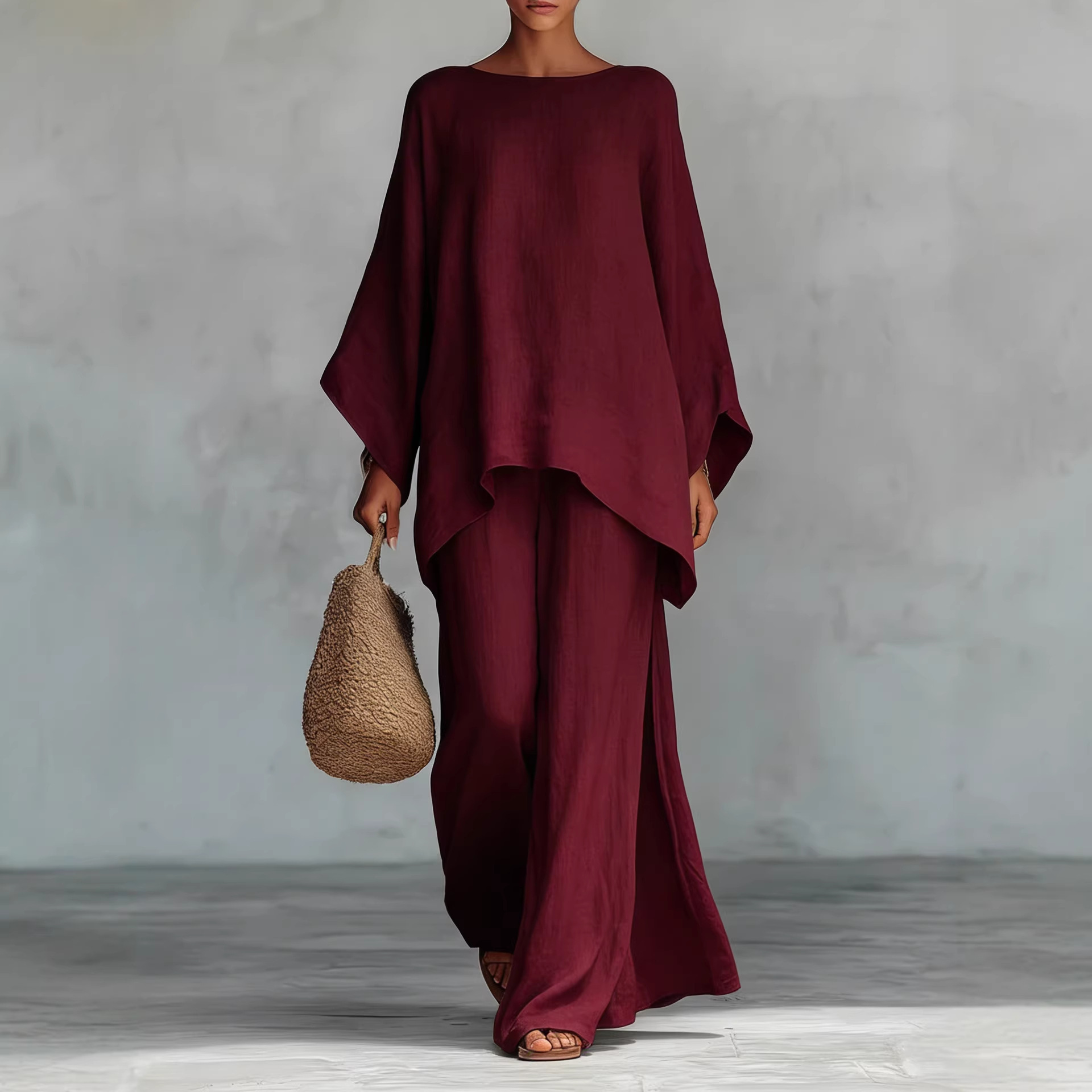 Women Solid Soft Velvet Long Tops Vintage Elegant Autumn Full Sleeve Blouse