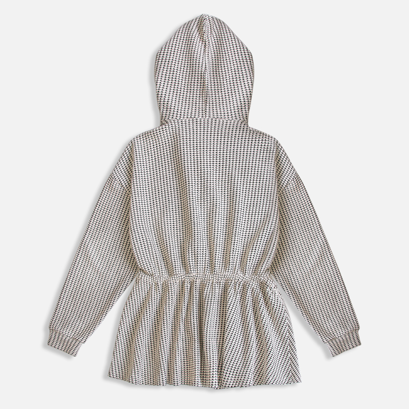 Wholesale Custom Cropped Top Hoodies for Women Plain Canvas Hooded Collar for Summer and Autumn Seasons