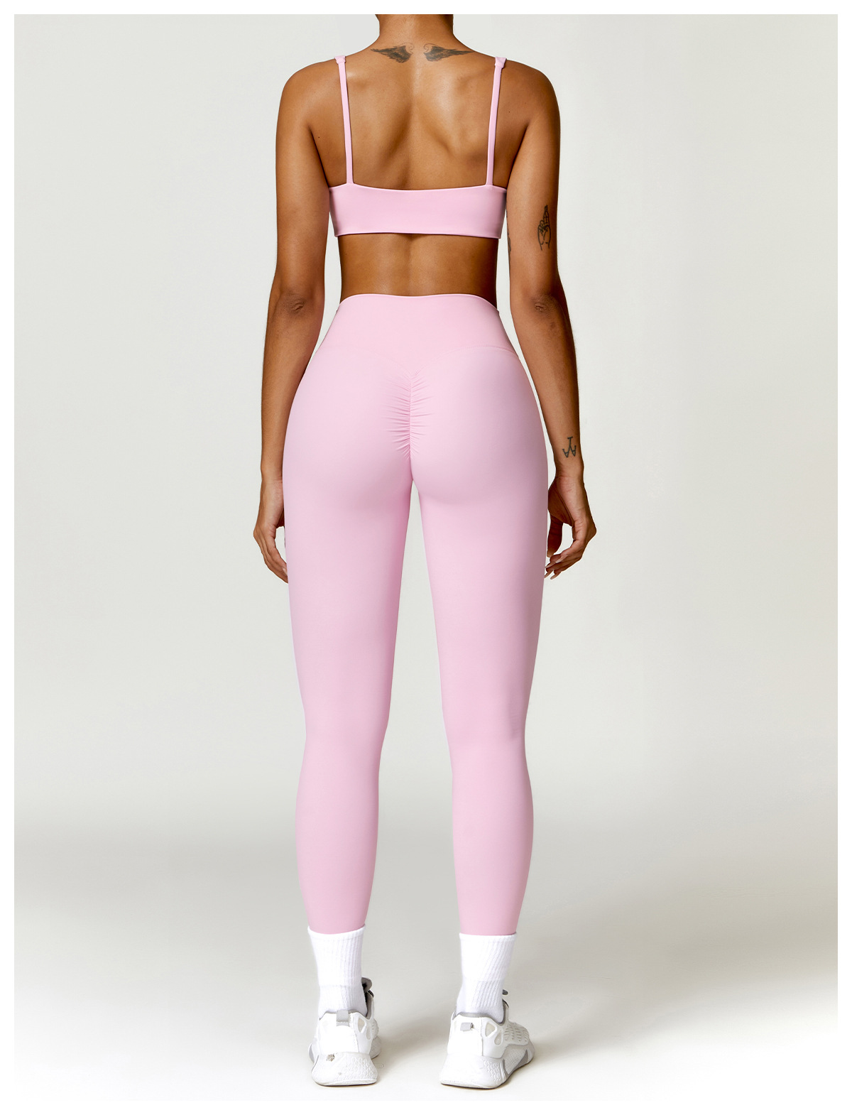 Back Cross Sports Bra Set