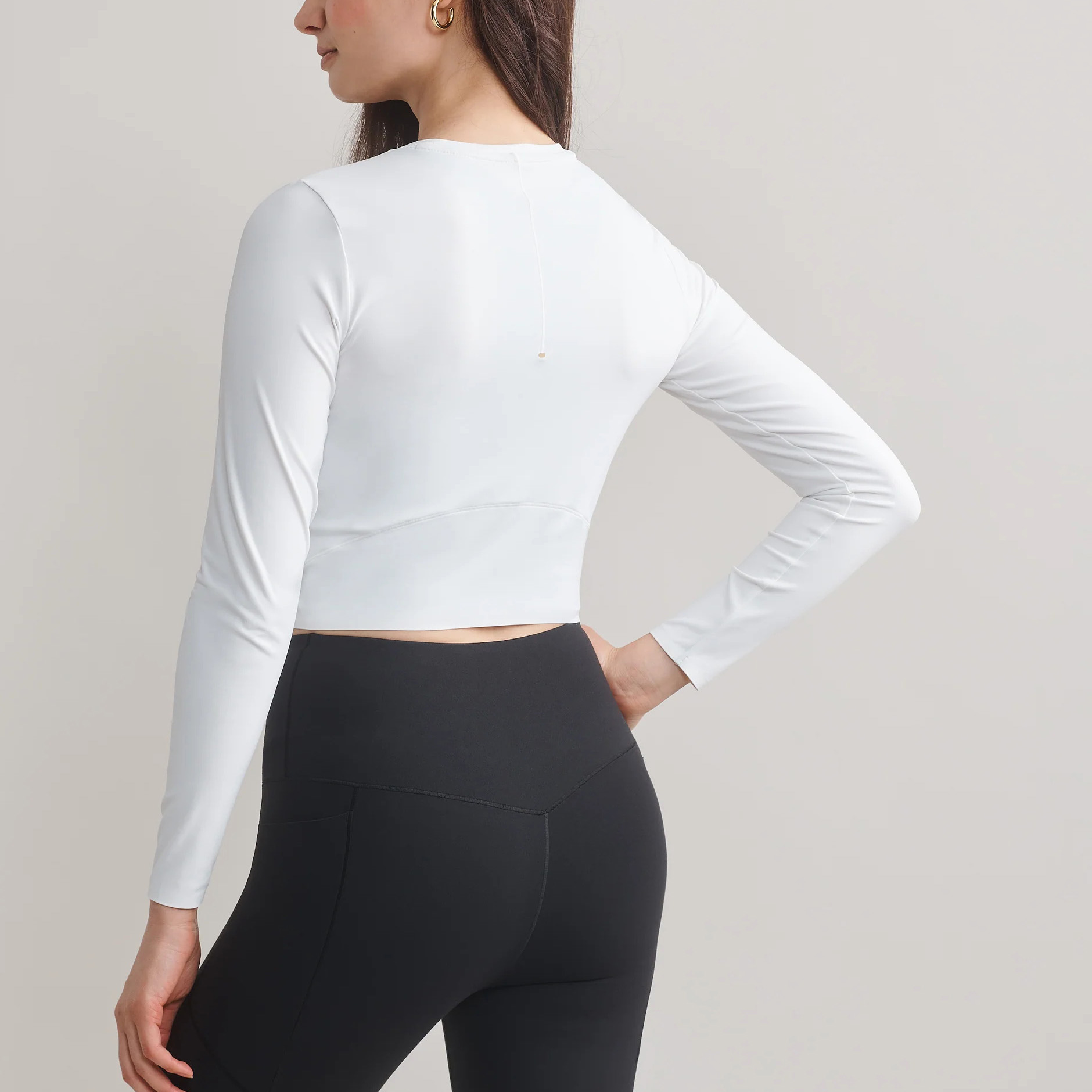 High Quality Women's Casual Summer Slim Fit Long Sleeve Soft Stretch Knitted Breathable Shirts