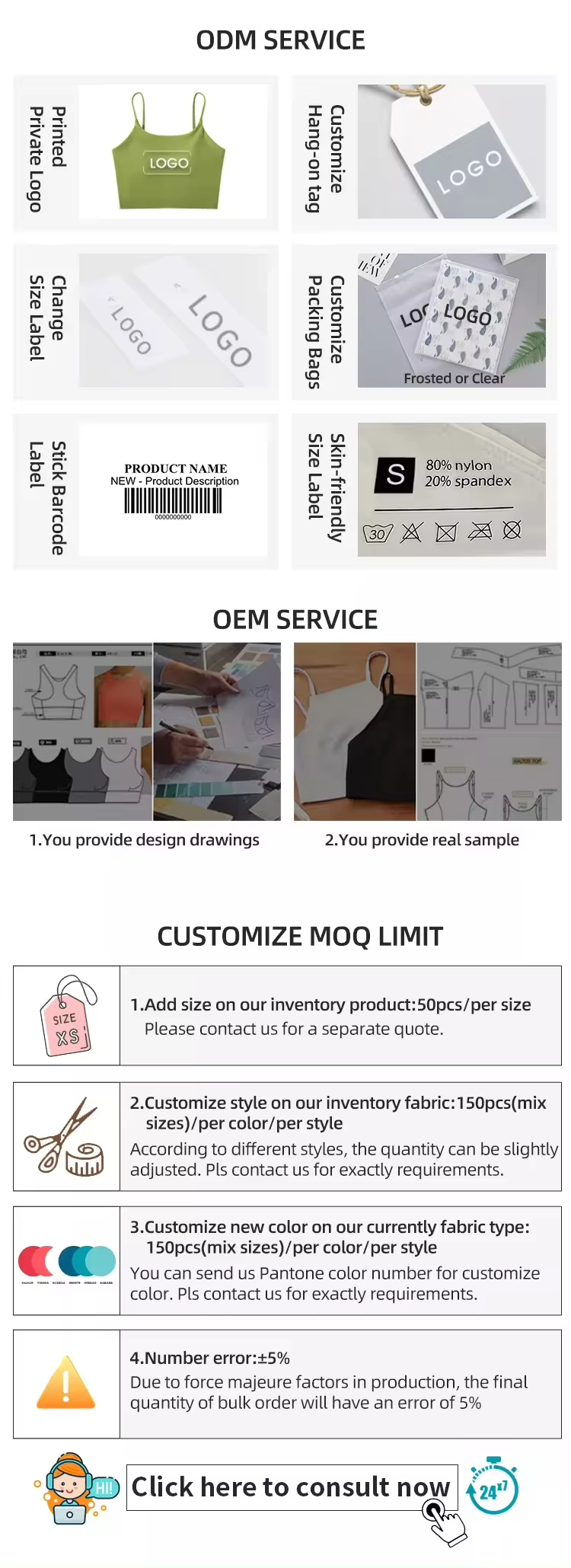Customization Services Details