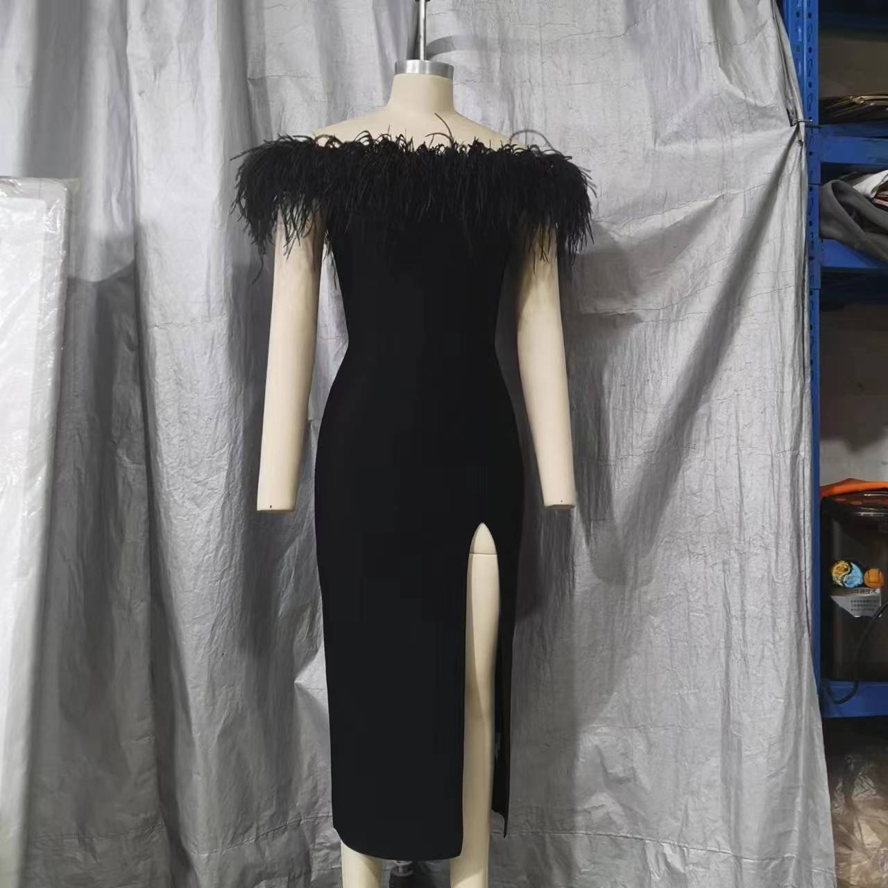Custom New Elegant women's Dress knitted summer dress