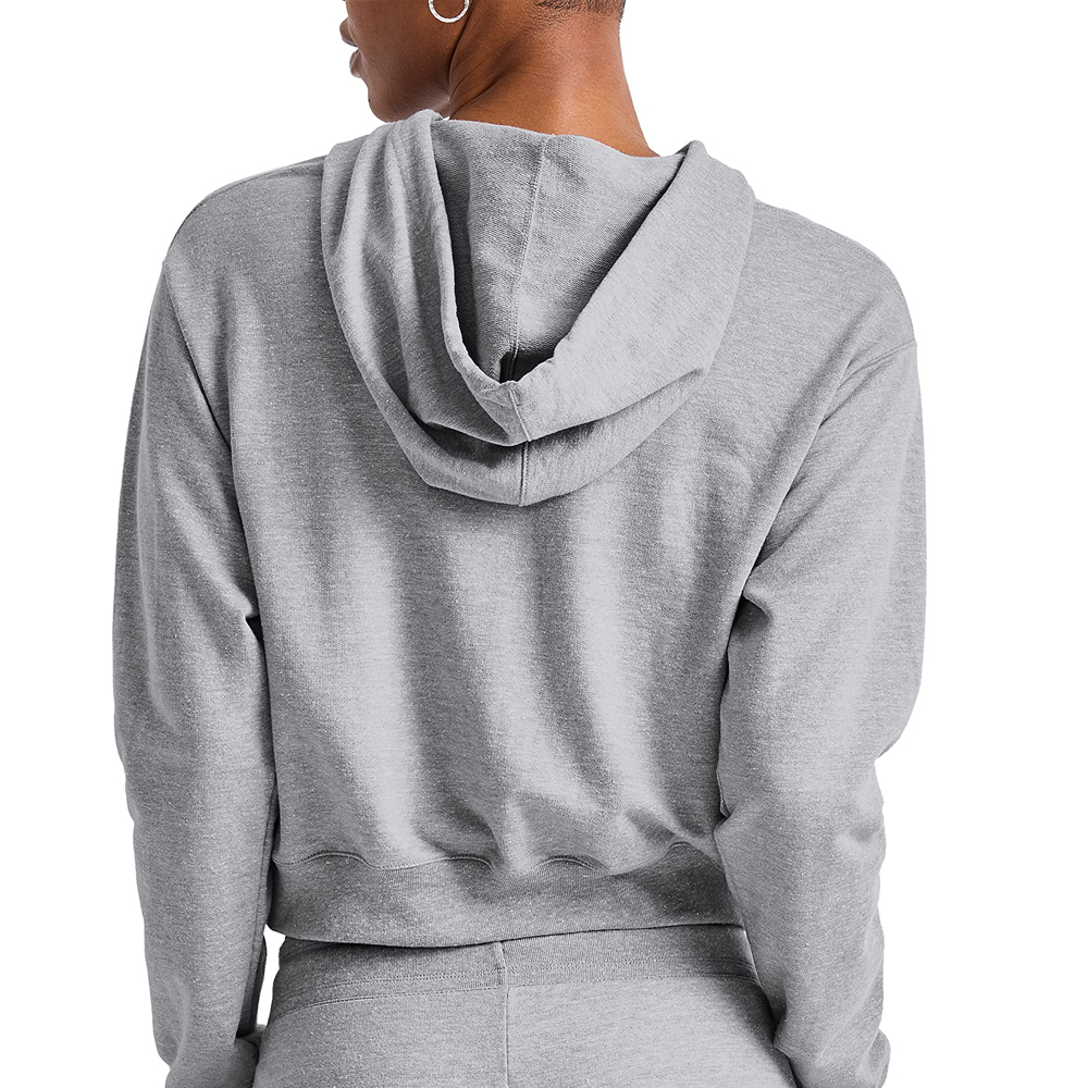 Top Trending Best Design Customizable Women's Cropped Hoodies Fashion Clothing High Quality Women's Crop Top Hoodies For Winter