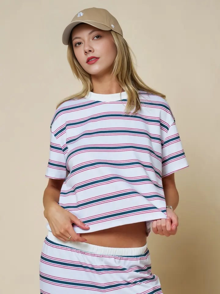 Wholesale Women's Custom Print Cotton Print logo Graphic Vintage Designer Streetwear T-shirt Printing High Quality Plain