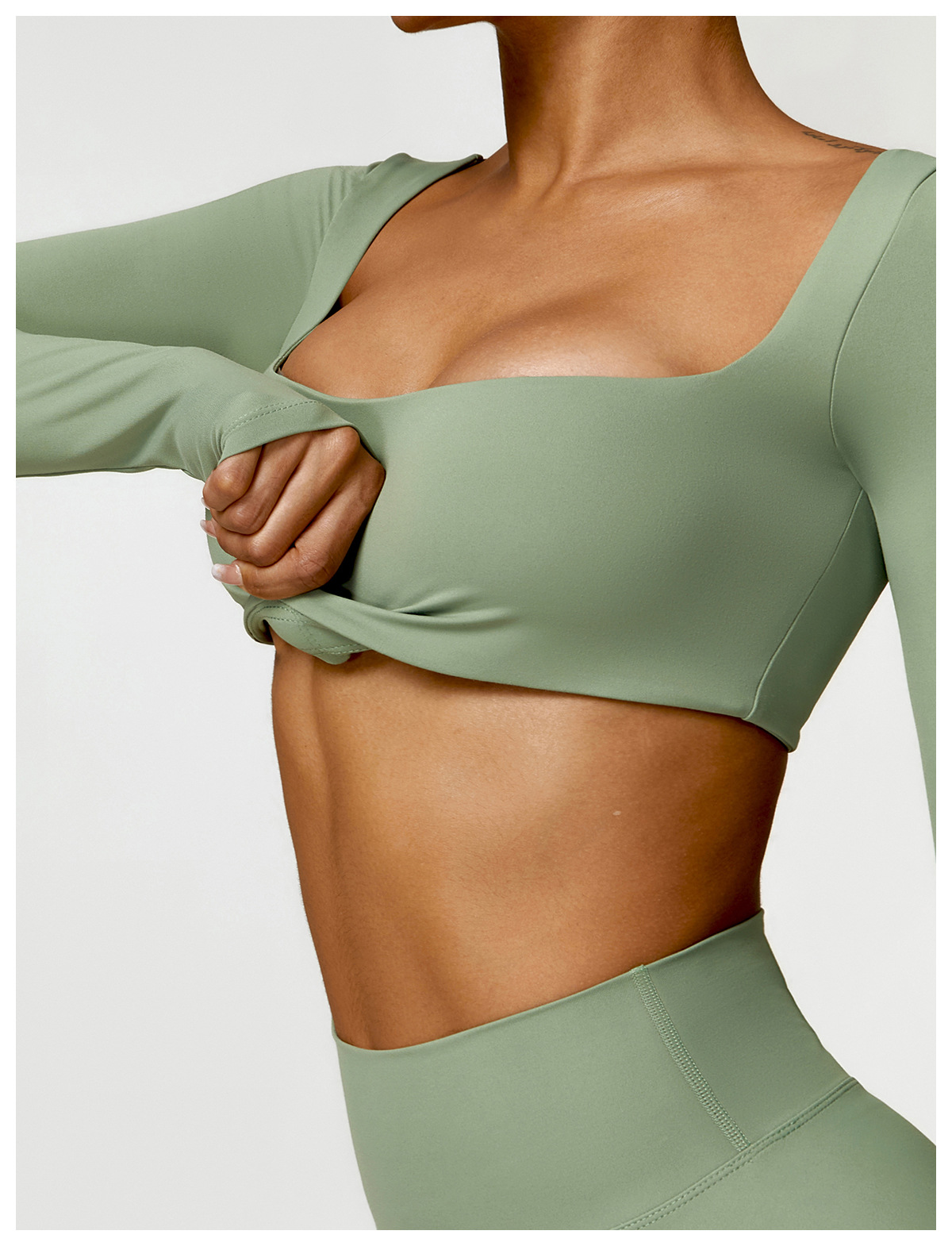 Gym Leggings Push Up Model