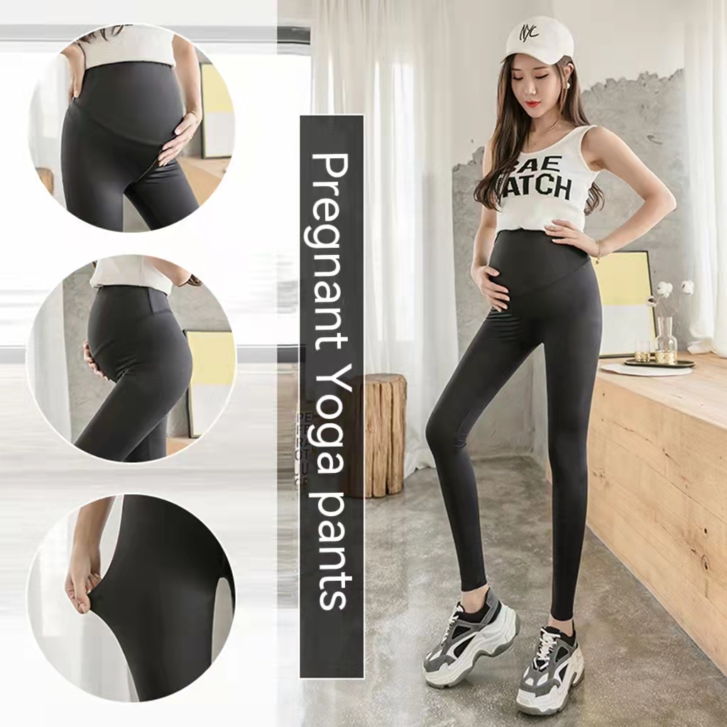 Hot Sale Pregnancy Gym Fitness Pregnant Yoga Leggings Stretchy Maternity Adjustable Pants for Women