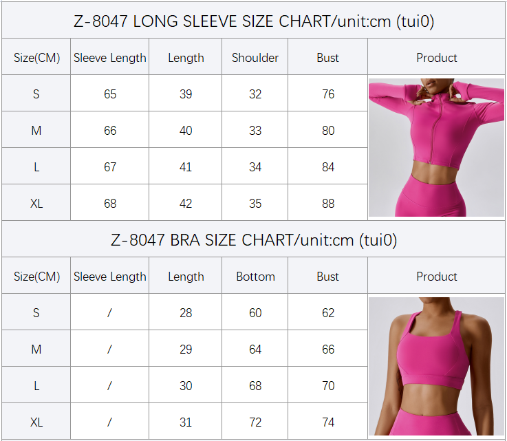 Size Chart 1
