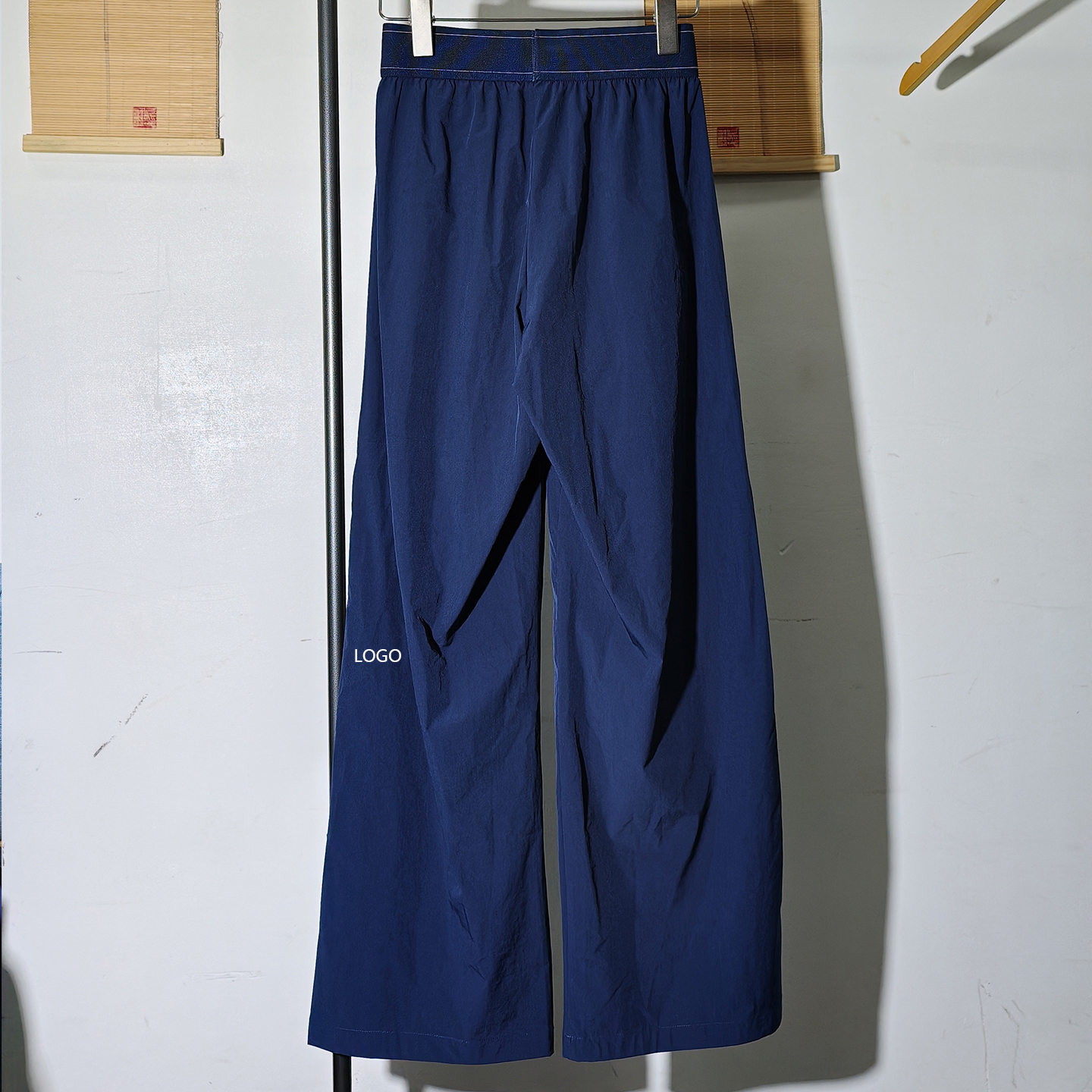 New Arrival Women's XL Yoga Pants Stylish Solid Pattern High Waist Quick Dry Elastic Waist Wide Leg All Match Feature Wholesale