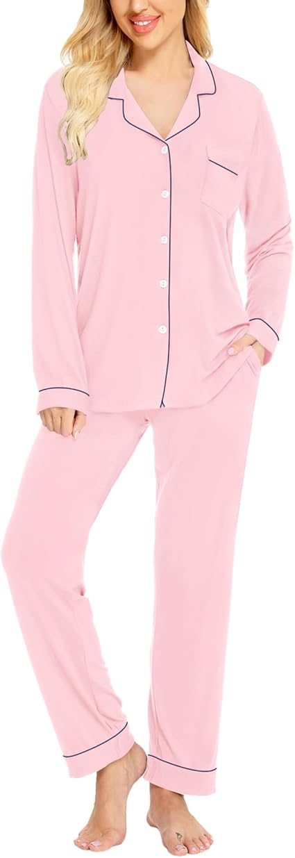 Women Soft Nightwear Pajamas Set