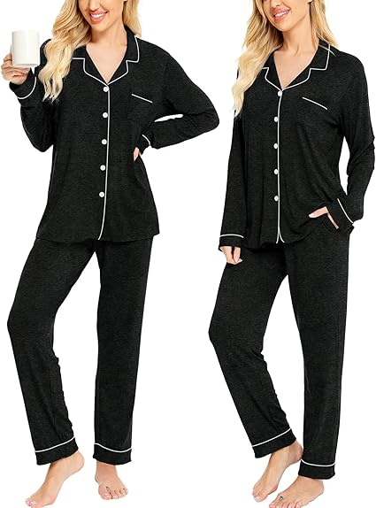 Women Soft Nightwear Pajamas Set