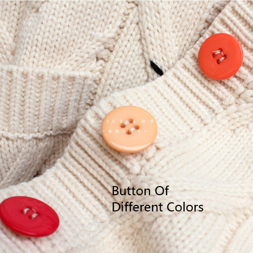 2022 Oversized Embroidery Jacquard Wool Viscose Cardigan Women's Casual Plus Size Knitted Front Button V-neck Thick Anti-Wrinkle