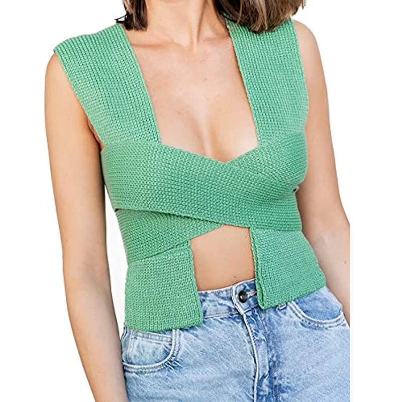 Able Croptop Hauts Pour Femmes Trendy Women Tunic Sexy Tops Fashionable Crop Top Sexy Cute Tank Tops for Women 2021