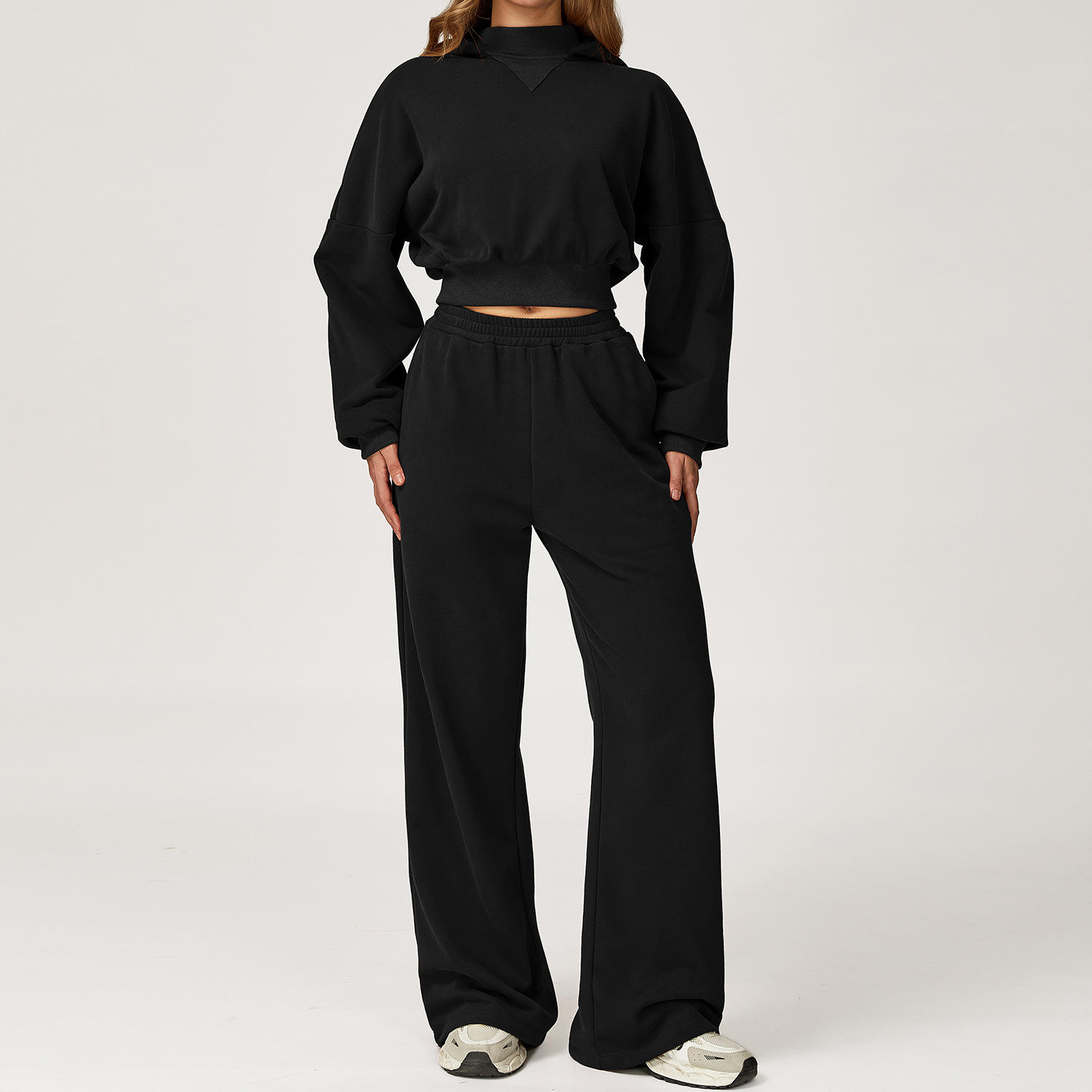 OEM 2025 New Arrival Women's Regular Training Yoga Pants Sports Jogging Printed Cotton Sweatpants High Waist Drawstring Closure