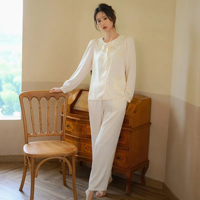 Sleepwear Lounge Wear Night Gown Women Sleepwear Sets Pants Pajamas