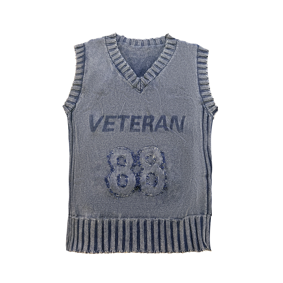 Autumn and Winter New Fashion Sweater Vest 100% Cotton Solid Color V-neck Knitted Sweater Vest Sleeveless Women's Vest