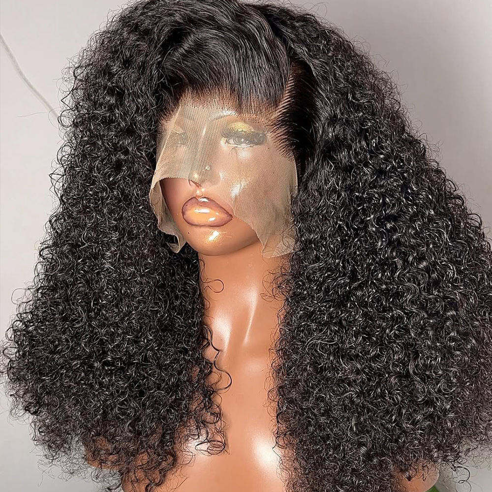 Cheap Kinky Curly Short Bob Wig Human Hair Lace Front Vietnamese Bob Natural Human Hair Wigs For Black Women Hd Lace Frontal Wig