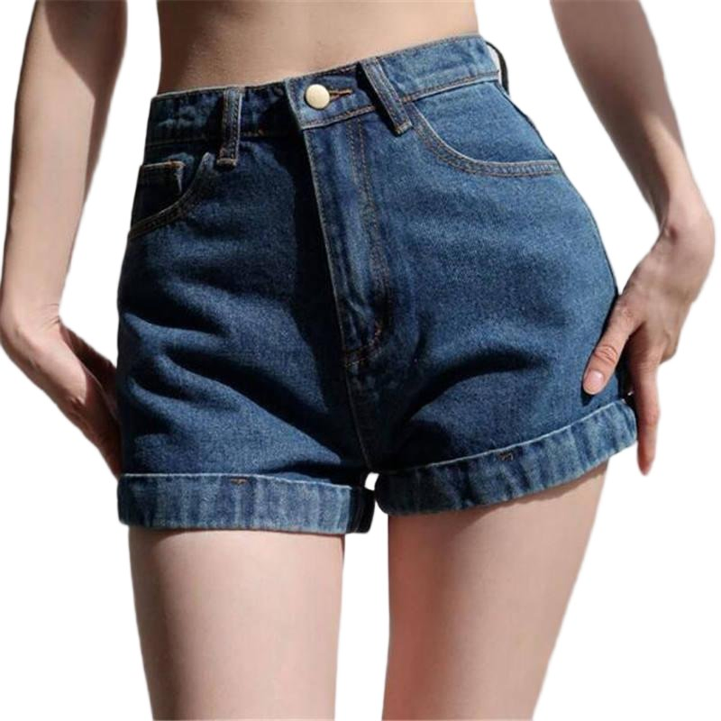 Custom Fashionable Women's High-Waisted Summer Denim Short Sexy Women's Denim Shorts Women Casual Jeans Shorts