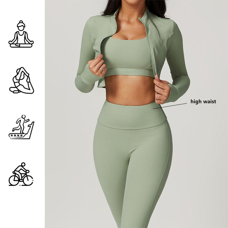 Custom Activewear Manufacturer Women's Athletic Clothing Yoga Wear Workout Apparel Gym Fitness Sets for Women