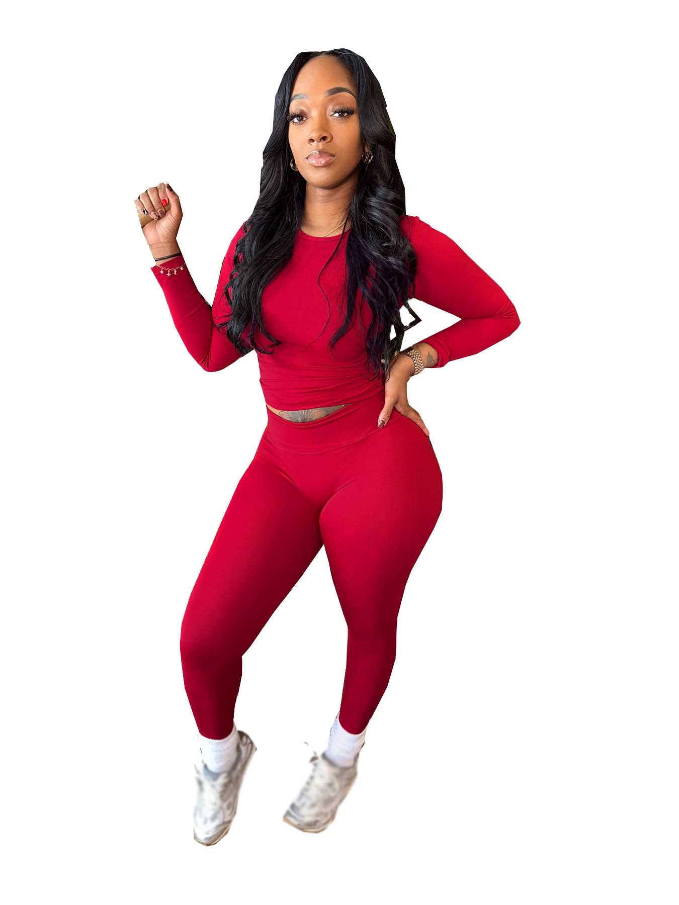 Custom 2026 Autumn Winter Women Set Casual Sexy Clothing Long Sleeves Shirts Legging Loungewear Women 2 Piece Pant Lounge Set
