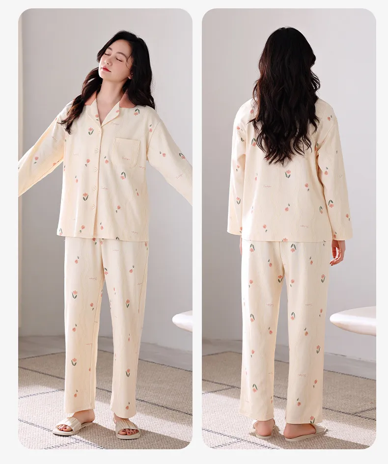 Soft Breathable Cotton Women's Sleepwear