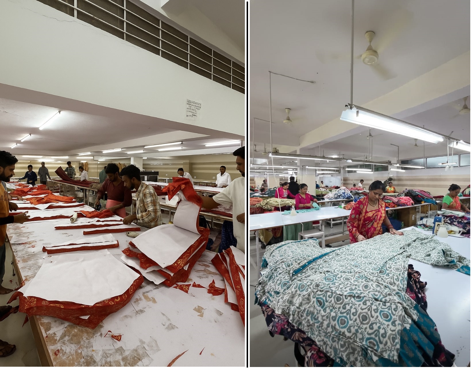 Cutting of Fabrics