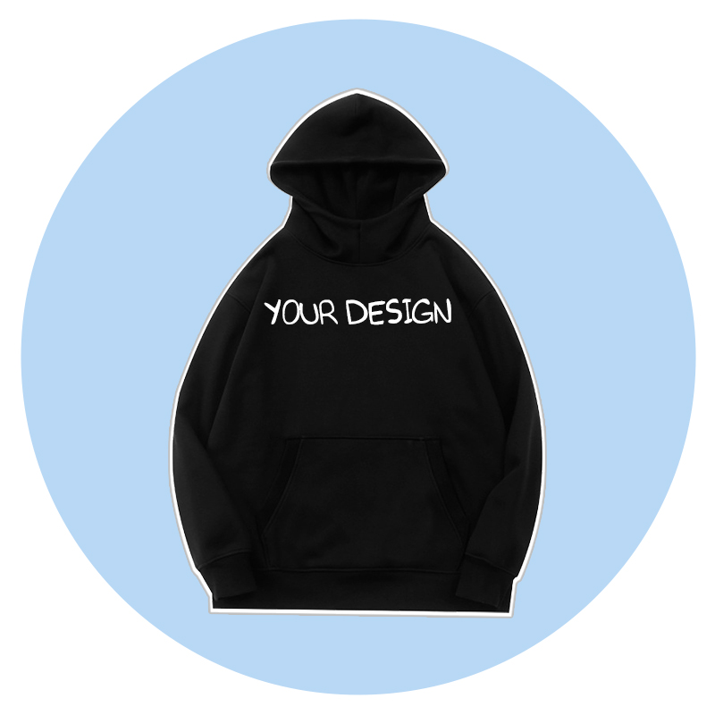 Custom 500 Gsm 100% Cotton Fabric Womens Hoodies Customize Blank Casual Hoodie With Hood Printing logo for Unisex Hoodies