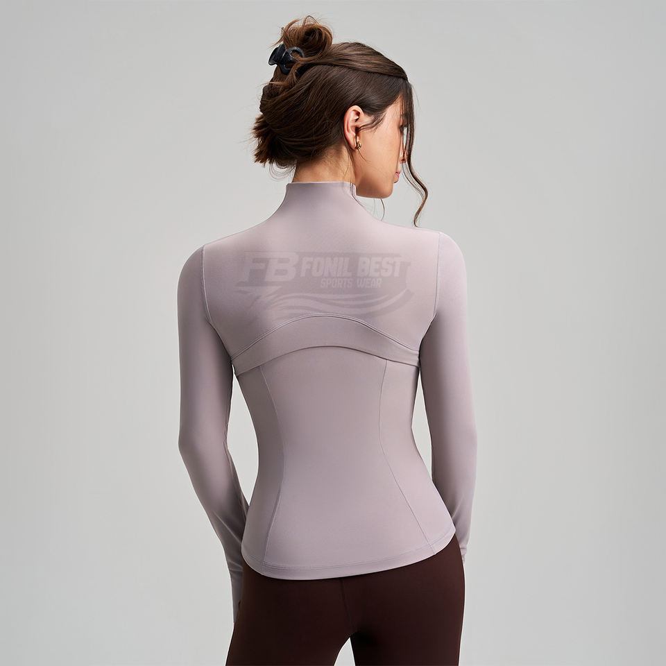 Women's Plus Size Windproof Nylon Yoga Jacket and Pants Set