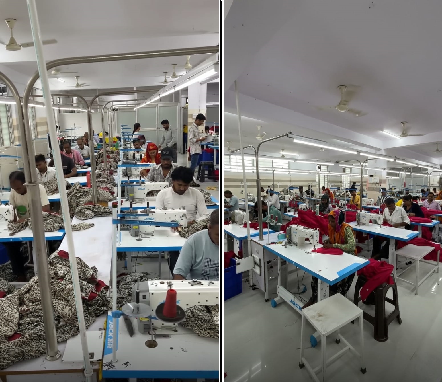 Sewing of products
