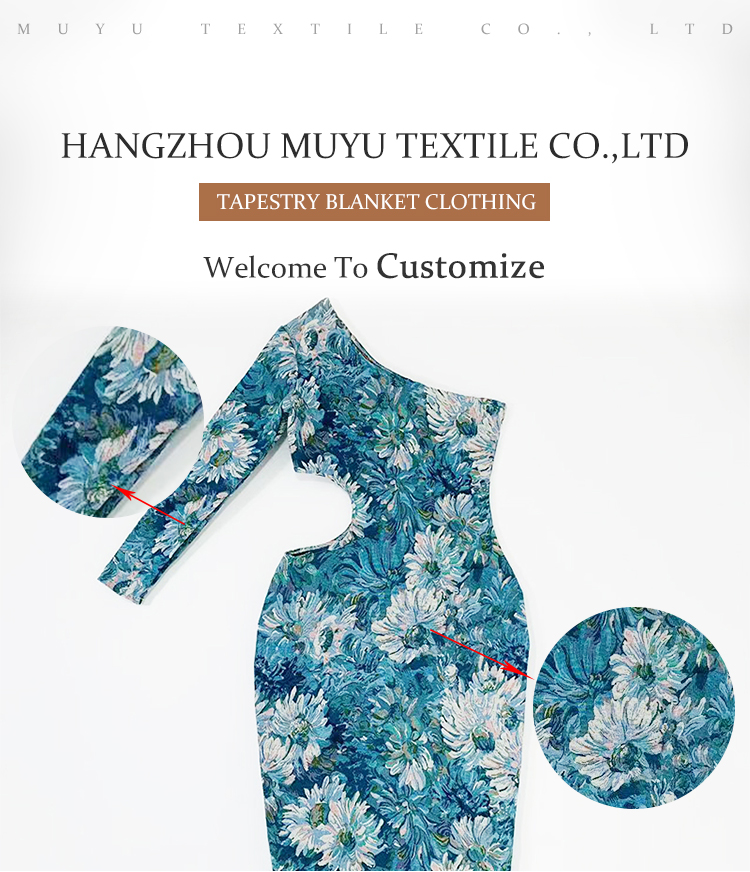 Custom Design Women's Floor-Length Tapestry Dress