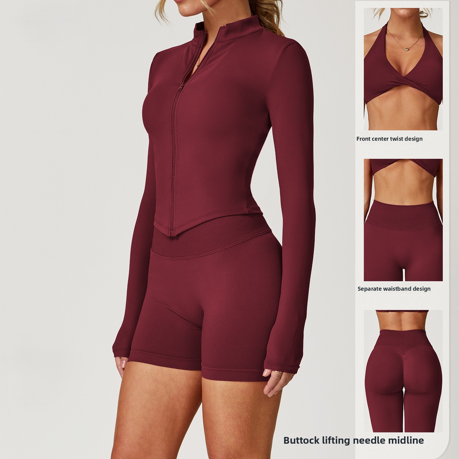 Free Samples Custom Activewear Women's Athletic Clothing Yoga Wear Workout Apparel Gym Fitness Sets for Women