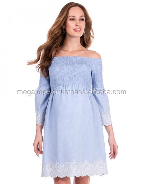 2026 Plus Size Pregnant Women Fashion Mandarin Collar Chiffon Maternity Dress Cashmere Lace Double-Layer Collar Button