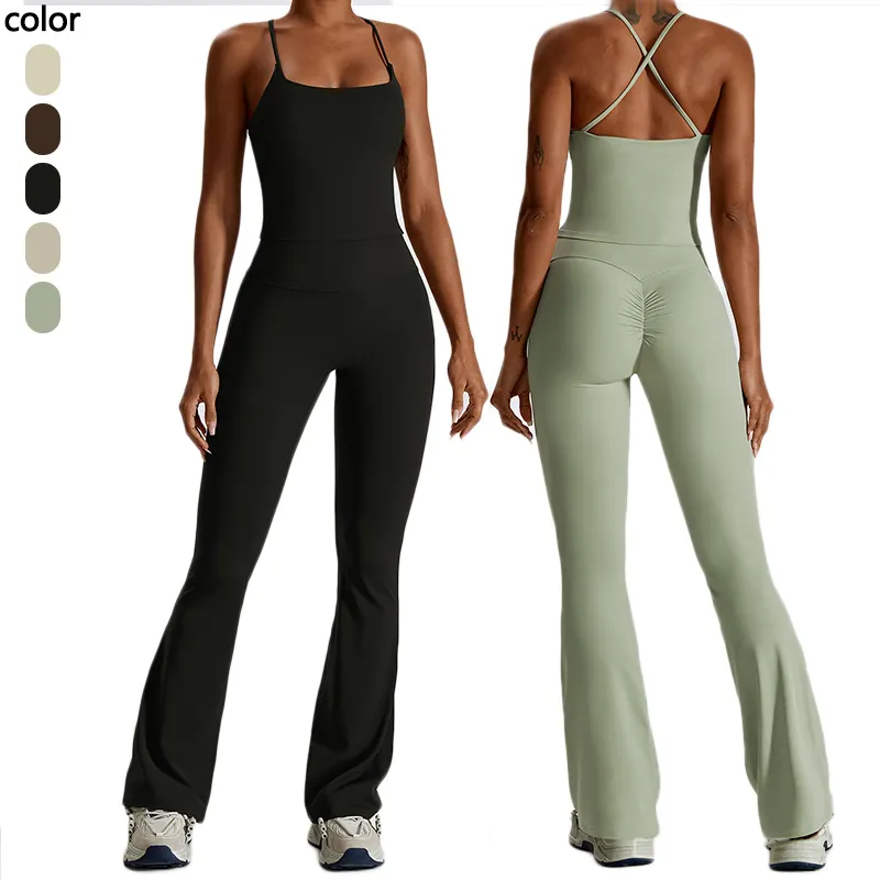 Gym Wear Workout Set Tights Crop Top Bra Set