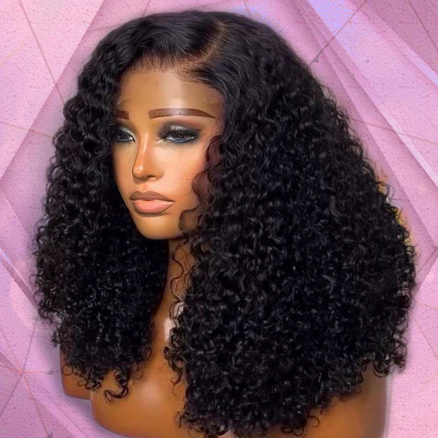 Cheap Kinky Curly Short Bob Wig Human Hair Lace Front Vietnamese Bob Natural Human Hair Wigs For Black Women Hd Lace Frontal Wig