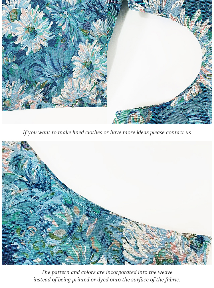 Product Display Tapestry Dress Detail View