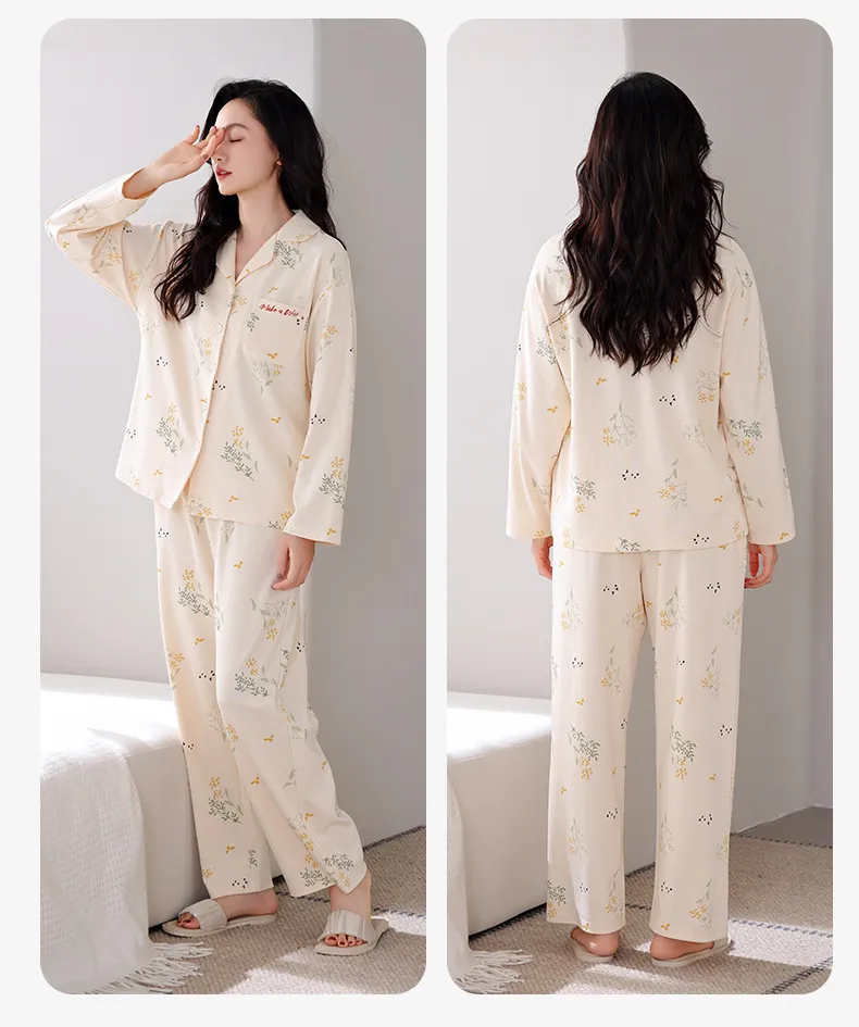 Soft Breathable Cotton Women's Sleepwear
