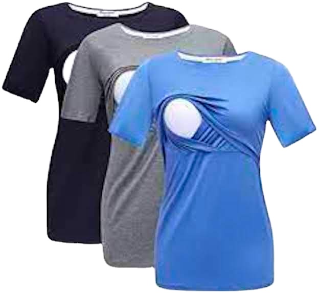 Ladies Maternity Tees Ladies Maternity Dress Plus Size Women Clothing Women's Blouses &amp; Shirts Clothes Women Crop
