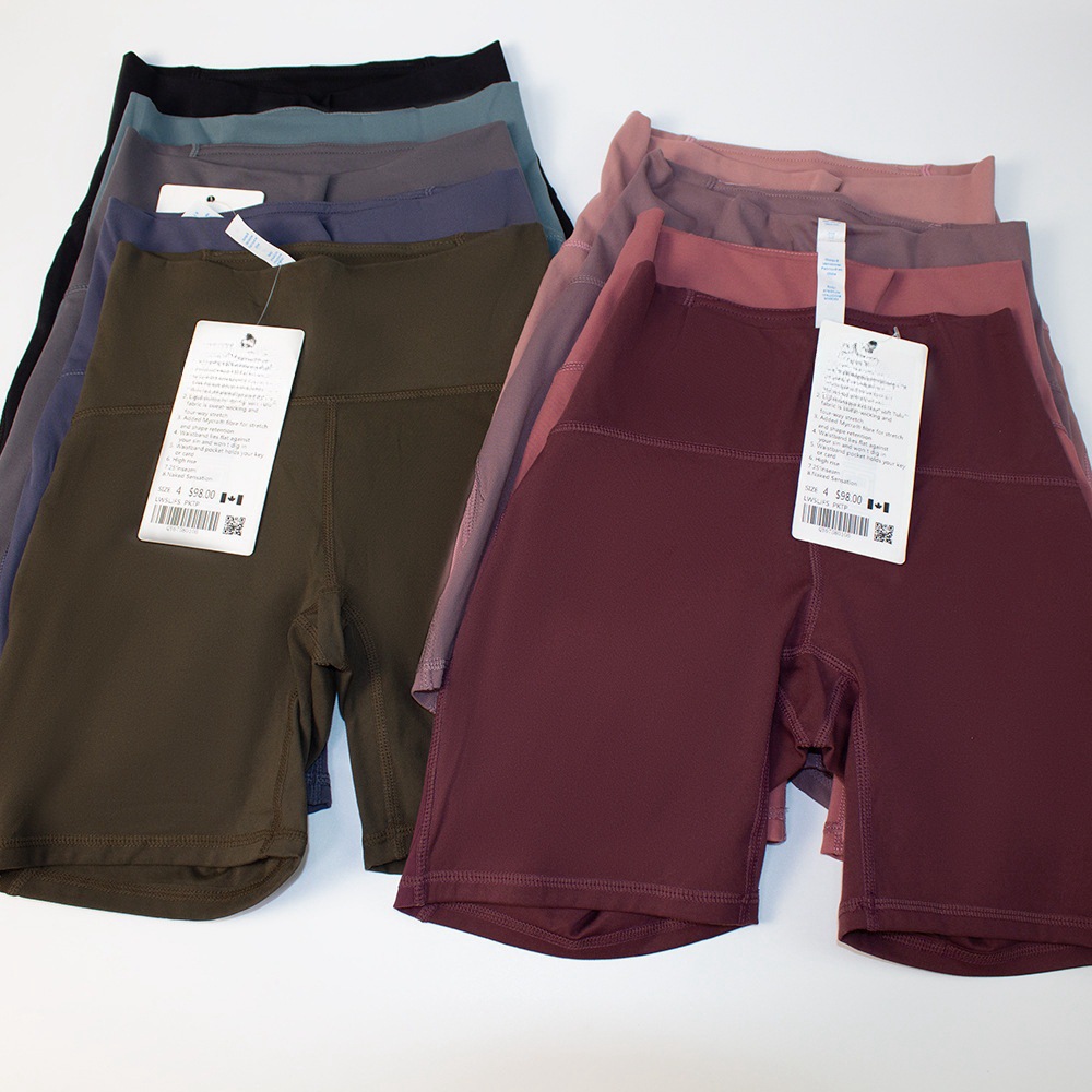 4 Inch Solid 2026 Athletic Women's High Waist Tummy Control Butt Lifting Soft Elastic Four-Way Stretch Shorts Wholesale