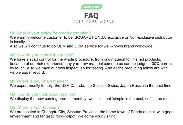 FAQ banner