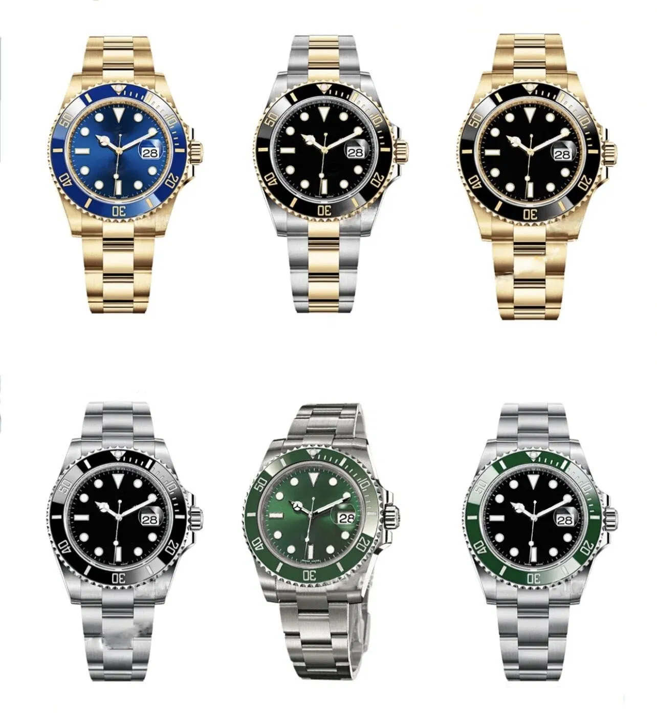 Zdr Ceramic Bezel Men Watches 41mm Automatic 2813 Movement Watch Luminous Sapphire Waterproof Sports Self Wind Fashion Wristwatches Montre De Luxe Watch