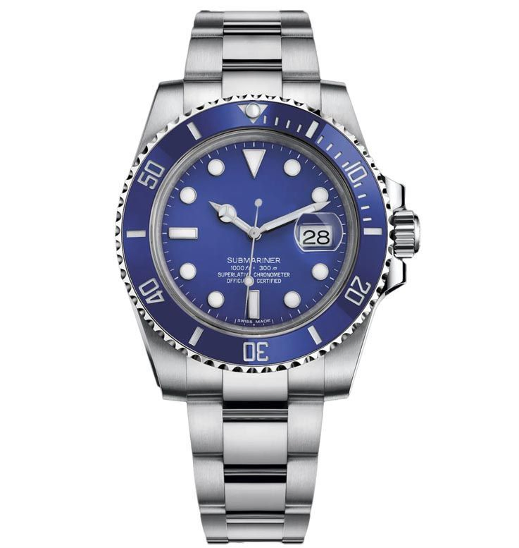 Zdr Ceramic Bezel Men Watches 41mm Automatic 2813 Movement Watch Luminous Sapphire Waterproof Sports Self Wind Fashion Wristwatches Montre De Luxe Watch