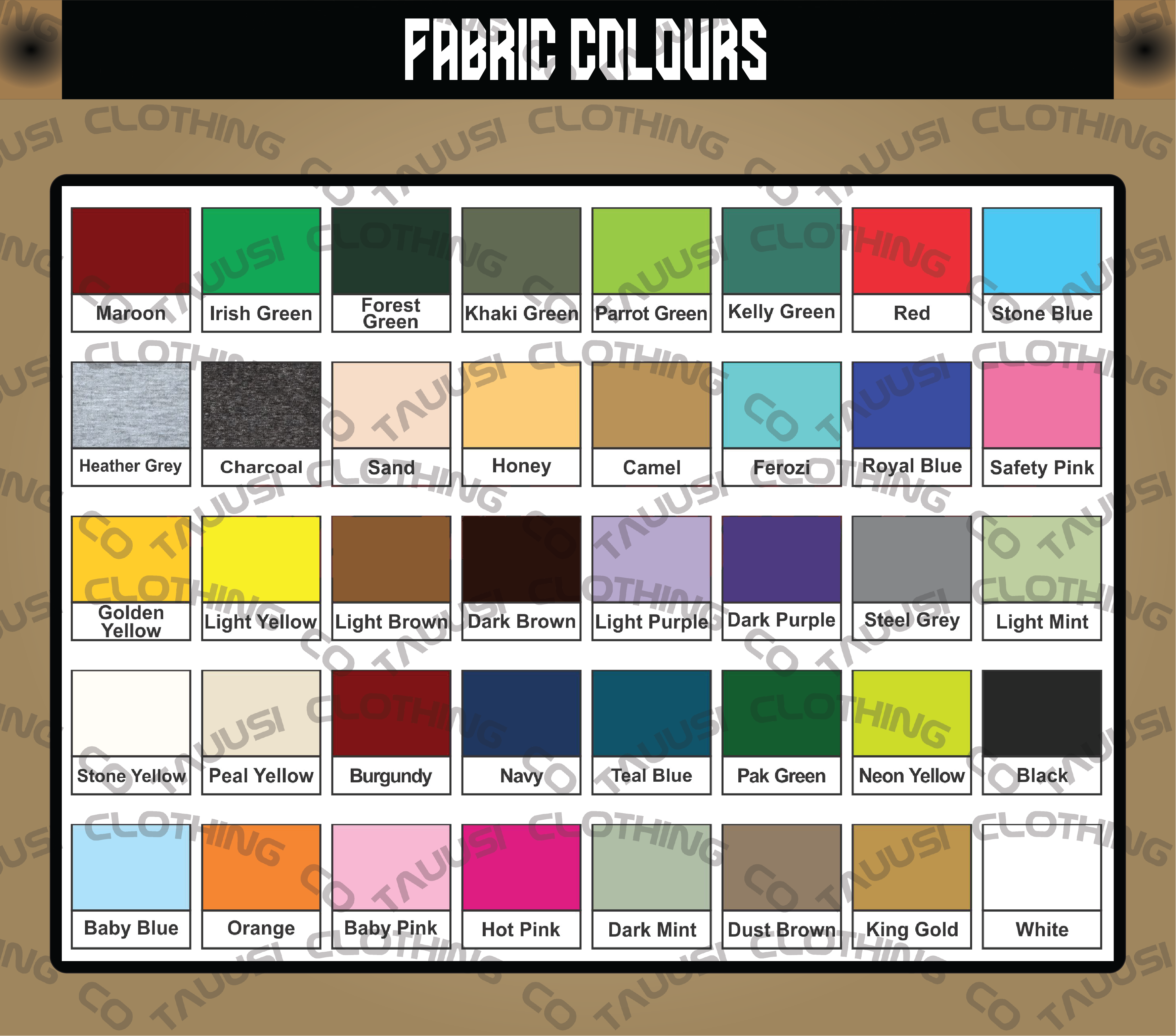 Color Options 2