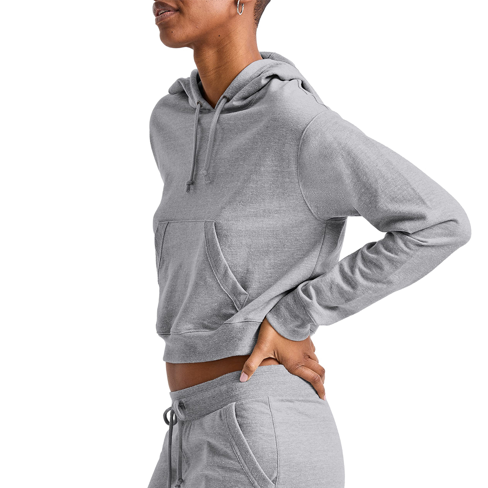 Top Trending Best Design Customizable Women's Cropped Hoodies Fashion Clothing High Quality Women's Crop Top Hoodies For Winter