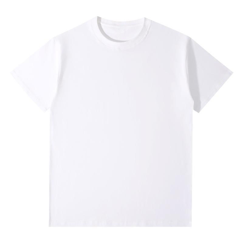 Bangladesh China Factory Price Custom Logo Embroidery Crew Neck Cotton Men's And women's Short-sleeved Work Uniforms T-shirts