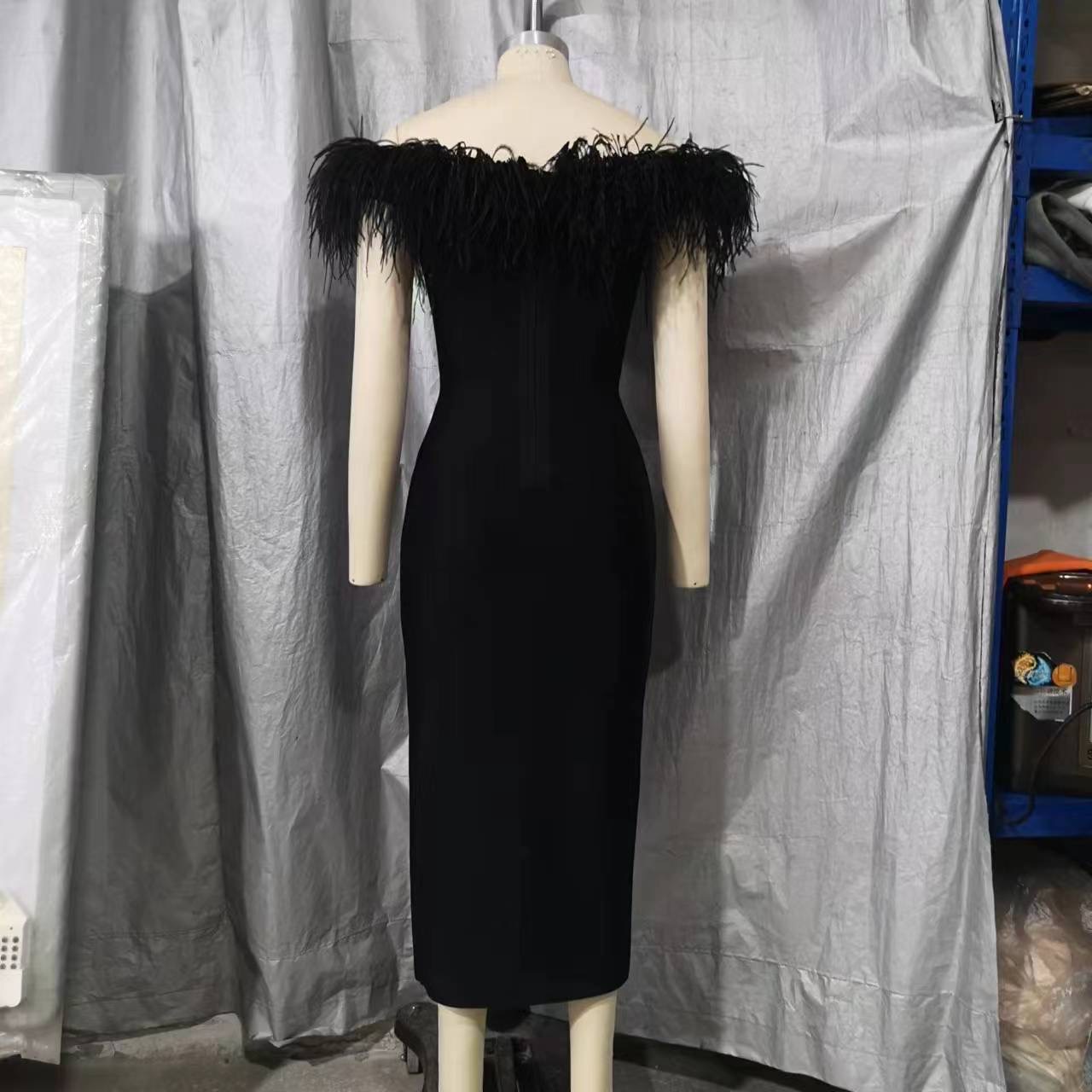 Custom New Elegant women's Dress knitted summer dress